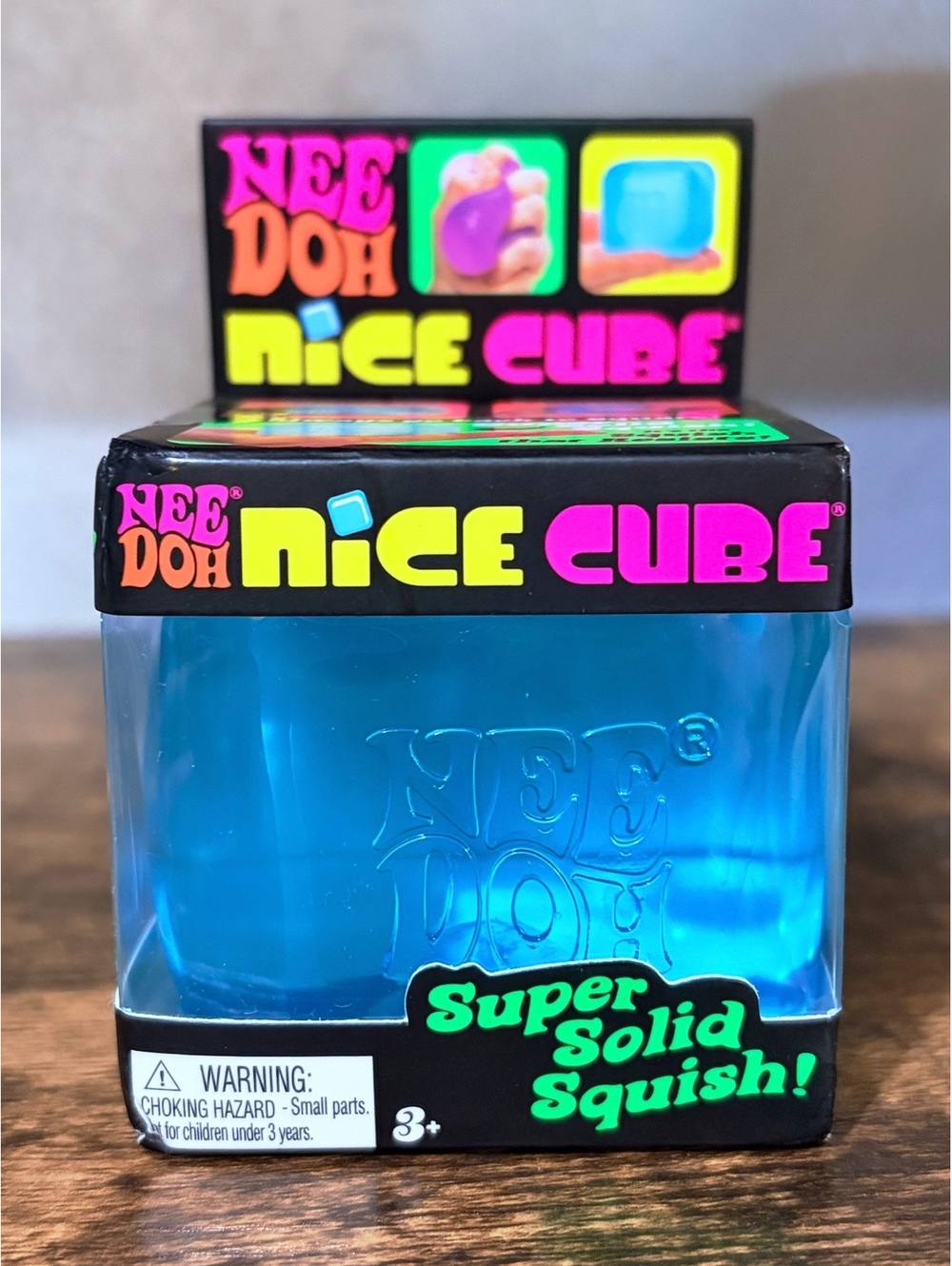 NeeDoh Nice Cube Blue Authentic